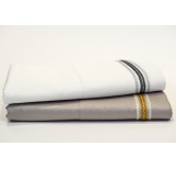 Flat - Embroidered Sateen Sheet