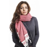 Khadi Scarf - Red
