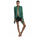 Flowing Cardigan - Dark Green