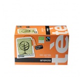 Orange green tea in bags (20 x 2g)