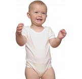 Akashi Baby S/S One-piece- White