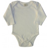 Balkan Baby L/S One-piece- White