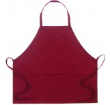 Napa Organic Twill Apron- Maroon