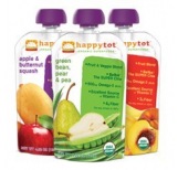 happy tot -organic fruit & vegetable mixes