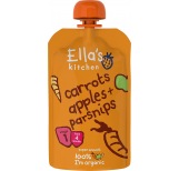 carrots apples + parsnips