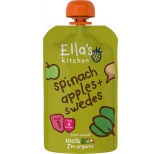 spinach apples + swedes