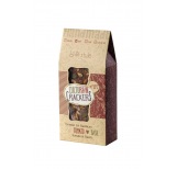 Raw vegan crackers with sun-dried tomatoes and bas