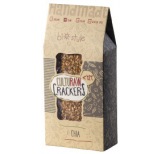 Raw vegan crackers with chia