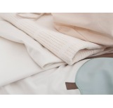 Organic Cotton Flat Sheet for Travel Cots