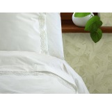 Shabby Chic Organic Cotton Fitted Sheet