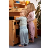 Baby envelope-neck vest