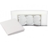 Spring mattress with cotton cover