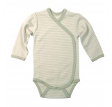 Wickelbody, langarm - hayday striped