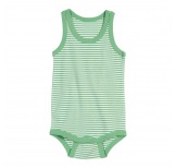 Body ohne Arm - natural/green striped