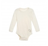 Body, langarm - natural/blue stripe