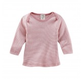 Unterhemd, langarm - natural/rose striped