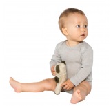 Body, langarm - grey melange