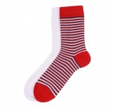 Baby-u. Kinder-Baumwoll-Socken - red/white/navy