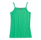 Spaghetti-Träger-Top - green