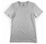 Men’s Organic Pocket T-shirt Grey