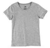 Girl's Organic T-shirt Grey