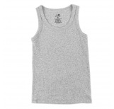 Boy's Organic Tank Grey