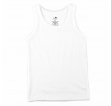 Boy's Organic Tank White
