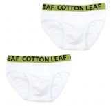 Boy's Organic Briefs White