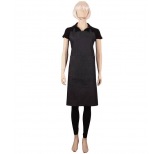 Apron with neck strap - supple denim