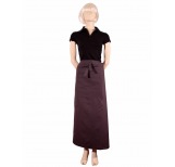 Long catering apron - canvas anthracite