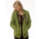 Zip Hoodie green