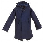 HafenCity® Coat SoftLan® für Kinder - Blau
