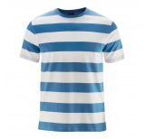 T-Shirt sky blue/white