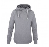 Damen Hoody in hellgrau