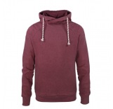 Herren Hoody in rot melange