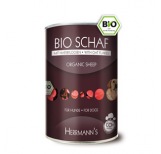 Bio-Schaf mit Haferflocken