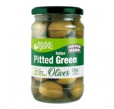 Pitted Green Olives 