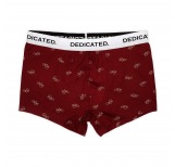 Boxer Briefs Kalix Bike Pattern Burgundy