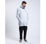 Cam Block Hoodie Heather Grey