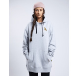 Cam Block Hoodie Heather Grey