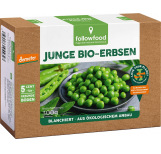 Junge Bio-Erbsen