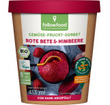 Gemüse-Frucht-Sorbet Rote Bete & Himbeere