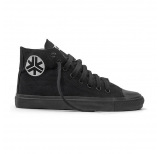 Sneakers Hitops All Black Organic Fairtrade