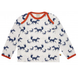 Shirt langarm mit Druck